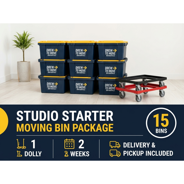 Studio Starter Moving Bin Package